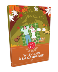 Week-end à la campagne - 20 cartes à colorier
