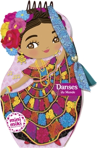 Minimiki - Carnet créatif - Danses du monde - nouvelle édition