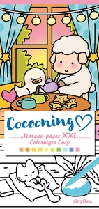 COCOONING - MARQUE-PAGES XXL - COLORIAGES COSY