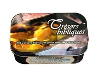 TRESORS BIBLIQUES - COFFRET DE CARTES