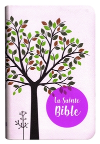La Sainte Bible Segond 1910 - Imprimé rose, similicuir, souple, format compact
