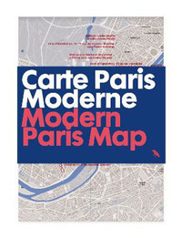 Modern Paris Map - Carte Paris Moderne