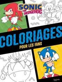 SONIC - COLORIAGES POUR LES FANS - LIVRE DE COLORIAGES
