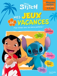 Disney - Stitch - Mes jeux de vacances 2026 - De la Moyenne Section à la Grande Section