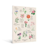 Carnet fleurs A4 - Zoé de Las Cases