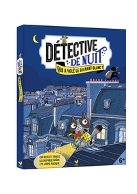Détective de nuit - Qui a volé le diamant blanc ? - avec lampe magique