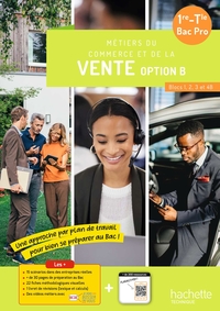 METIERS DU COMMERCE ET DE LA VENTE OPTION B 1RE/TERM BAC PRO (DETACHABLE) - ED. 2025