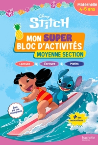 Disney - Stitch - Mon super bloc d'activités de Moyenne Section (4 - 5 ans)