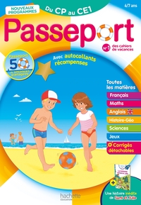 Passeport - Du CP au CE1 6/7 ans - Cahier de vacances 2026