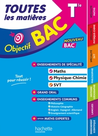 Objectif BAC TLM Tle Spé Maths-Physique-chimie - SVT + enseignements communs - BAC 2027
