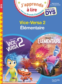 Disney - Spécial DYS (dyslexie) - 2 histoires - Elémentaire Vice Versa 2