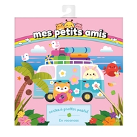 Mes petits amis - Mes cartes à gratter En vacances ! - pochette avec accessoires