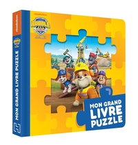 RUBEN & CIE - MON GRAND LIVRE PUZZLE - LIVRE CARTONNE AVEC 5 PUZZLES