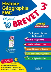 OBJECTIF BREVET - HISTOIRE-GEOGRAPHIE-EMC 3E