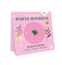 MON PRECIEUX PORTE-BONHEUR - ELEPHANT - ELEPHANT EN AVENTURINE : CHANCE, SERENITE, HARMONIE