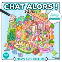 Cozy Stickers Didi Plums (avec pince) - Chat alors !