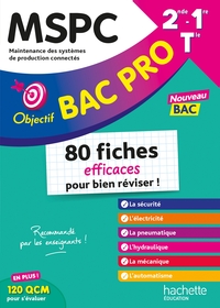 Objectif Bac pro MSPC (2de - 1re - Term) - Fiches - Nouveaux programmes bac 2026