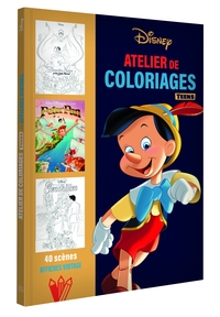 DISNEY TEENS - Atelier de coloriages - Affiches Vintage