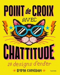 Point de croix avec chattitude