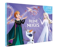 LA REINE DES NEIGES 1 et 2 - Coffret - 12 Livres de tes Héros - Disney