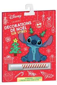 DISNEY - Les Ateliers Disney - Pochette plate - Décorations de Noël sur vitres