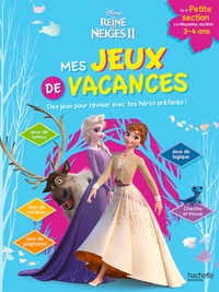 Disney - La Reine des neiges 2 -De la Petite Section à la Moyenne Section -Mes jeux de vacances 2025