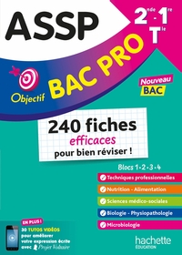 Objectif Bac Pro ASSP (2de - 1re - Term) - Fiches - Nouveaux programmes bac 2027