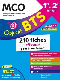 Objectif BTS MCO - 210 fiches efficaces pour bien réviser - 2027