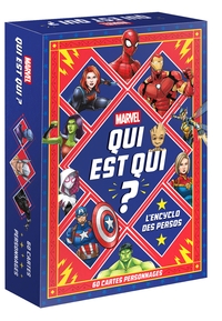 MARVEL - Qui est-qui ? - 50 cartes de personnages - Coffret