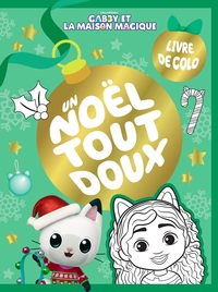Gabby et la maison magique - Un Noël tout doux - Livre de coloriages