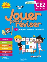 Jouer pour réviser - Du CE2 au CM1 8-9 ans - Cahier de vacances 2026