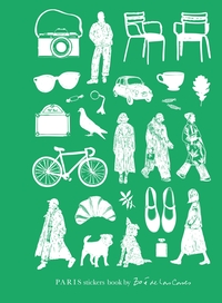 Paris Stickers book