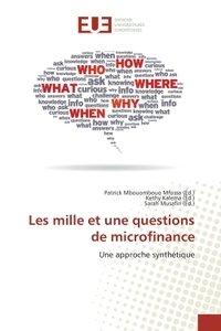Les mille et une questions de microfinance