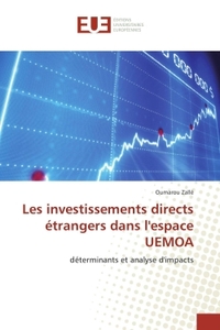 Les investissements directs étrangers dans lespace UEMOA