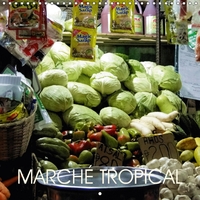 MARCHE TROPICAL CALENDRIER MUR