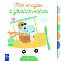 LES VEHICULES - MON IMAGIER A GRANDS RABATS