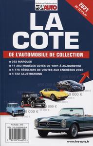 LA COTE DE L'AUTOMOBILE DE COLLECTION 2021