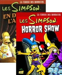 LES SIMPSON - LA CABANE DES HORREURS - PACK SIMPSON LA CABANE DES HORREURS T05 + T08 OFFERT