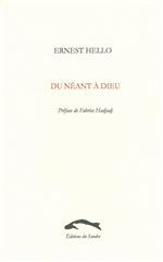 DU NEANT A DIEU