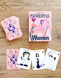 Powerful Women Playing Cards /anglais