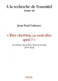 à la recherche de l'essentiel