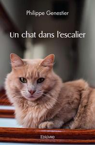 Un chat dans l'escalier