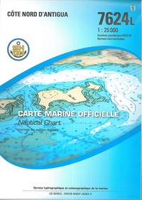 7624L COTE NORD D'ANTIGUA