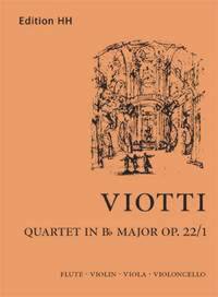 QUARTET IN B FLAT MAJOR OP. 22/1