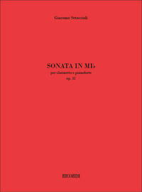 SONATA IN MI BEM. OP. 31 CLARINETTE