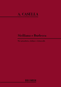 SICILIANA E BURLESCA MUSIQUE D'ENSEMBLE