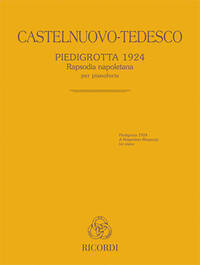 PIEDIGROTTA 1924 PIANO