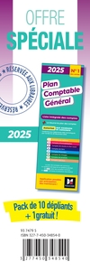 Plan comptable général pack 10 + 1 - 2025