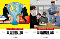 Dates choc de l'histoire - pack 1918 + 1962
