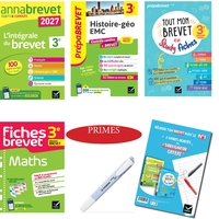 Colis Brevet 55 ex + chevalet + primes